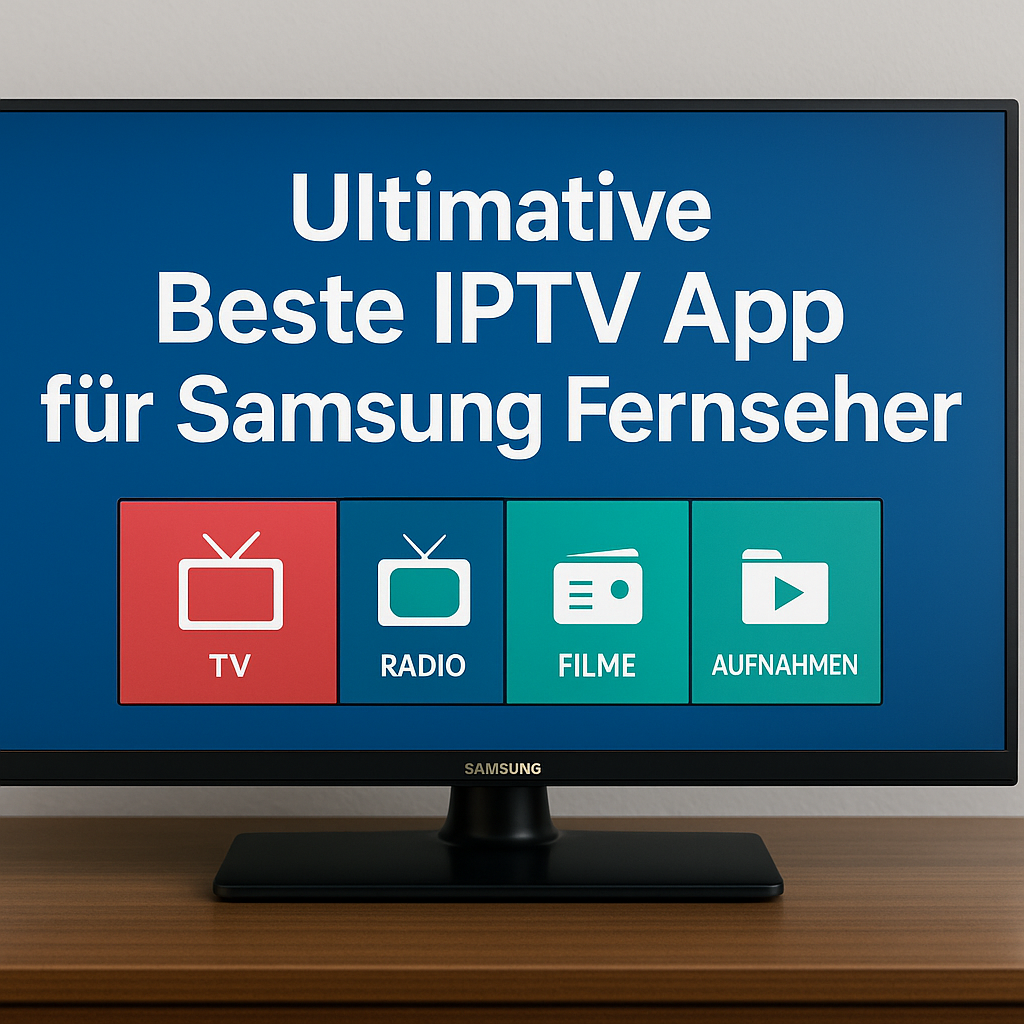 beste iptv app für samsung fernseher